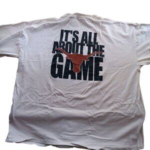XXL Vintage T-Shirt Single Stitch Texas Longhorns Football All About The Game